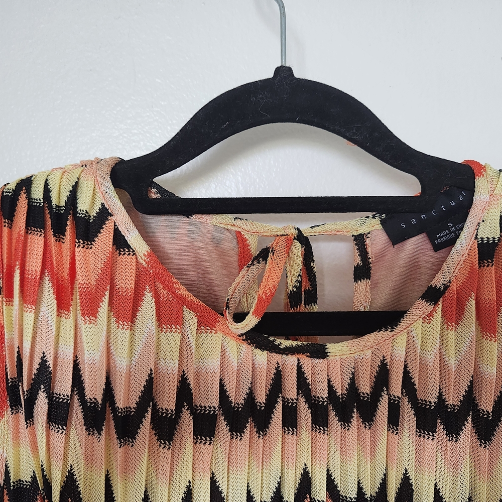 NWOT Sanctuary Chevron Dress - Picture 3 of 5